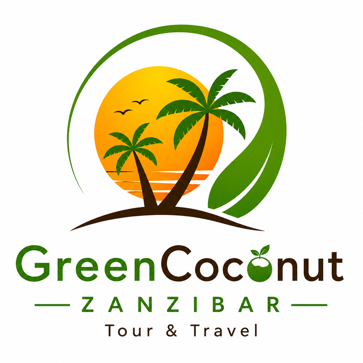 Green Coconut Tours Logo